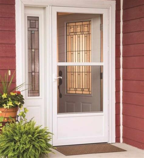 Storm doors and screen doors